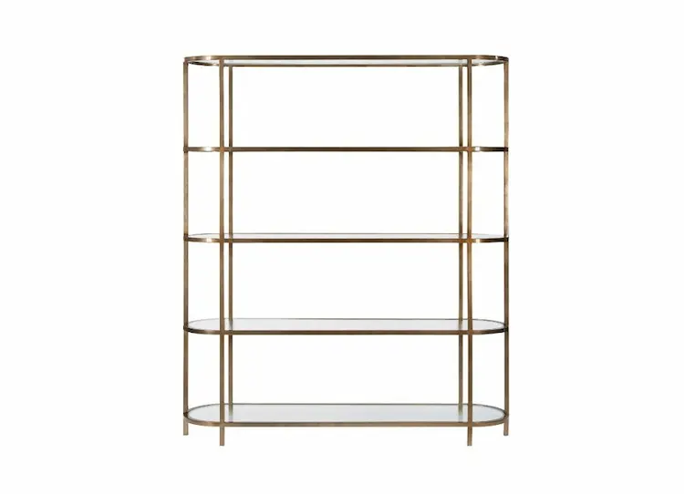 Home Furniture | Radial Shelving Champagne (180 CM)