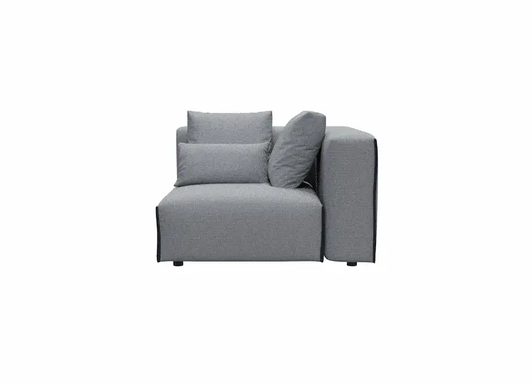 Modern Living Room Sofas | Marlon 1 Seater w/ One Arm